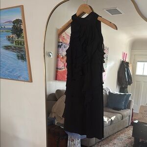 Elegant Black Sleeveless Dress